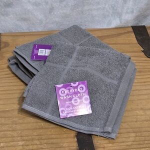 Gray Everyday Wash Cloth Set